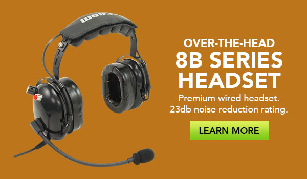 over the head headsets for crane crews