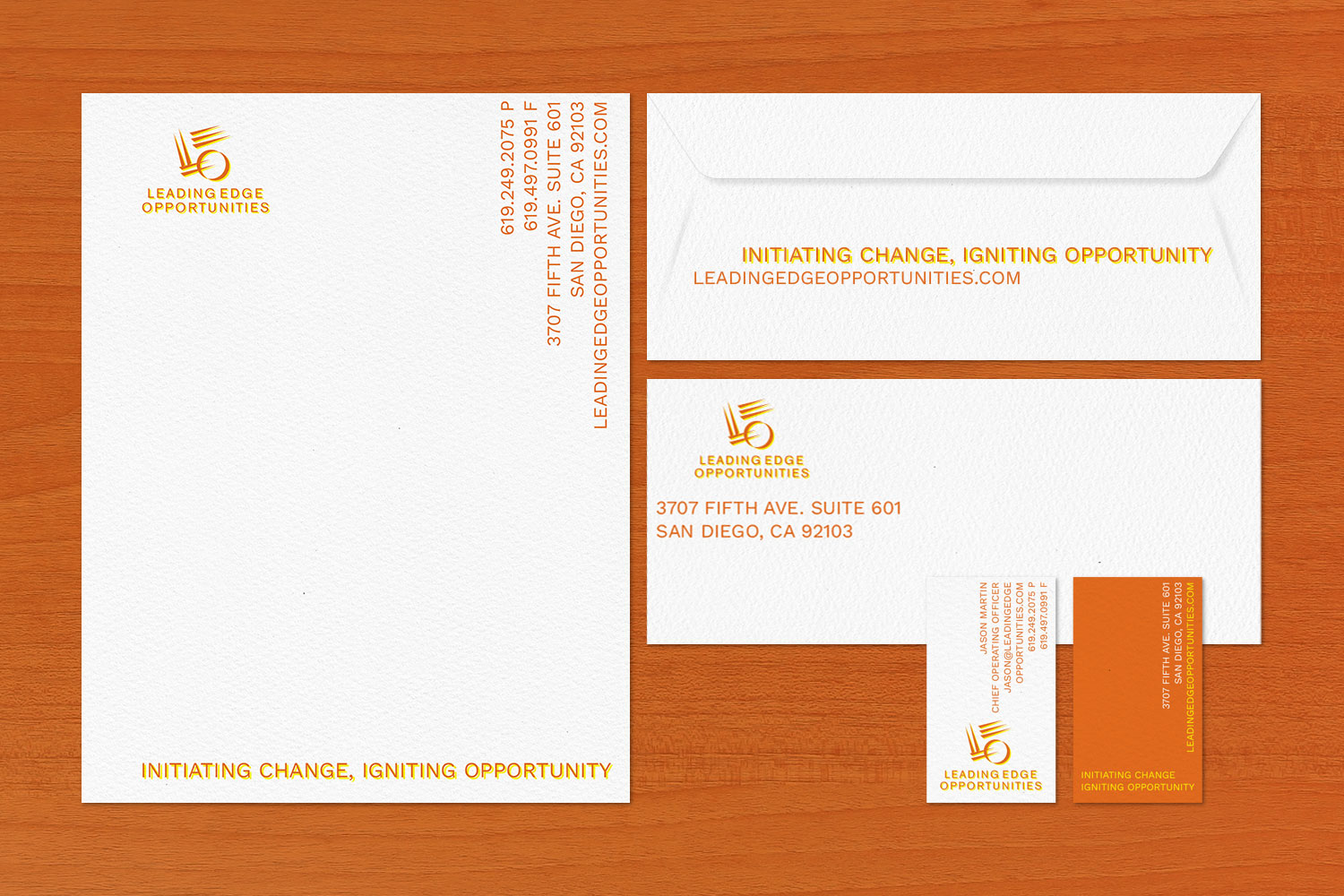 LEO stationery