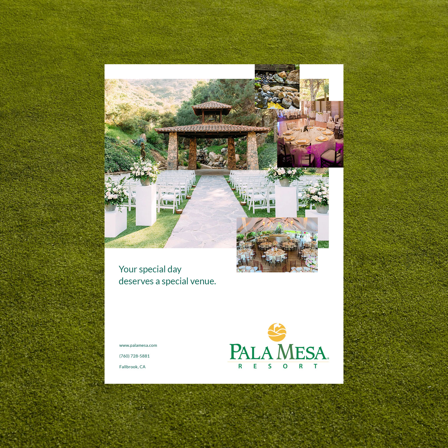 Pala Mesa print advertising