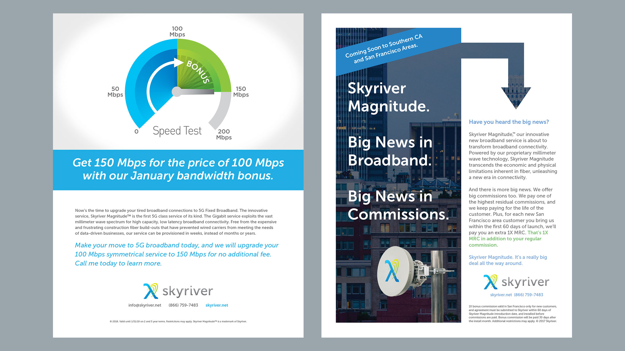 Skyriver graphic design